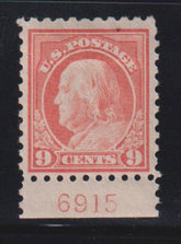 US Washington - Franklin #471 Mint\Hinged F - VF